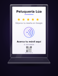 Tarjeta NFC de reseñas de Google | Personalizada con tu negocio